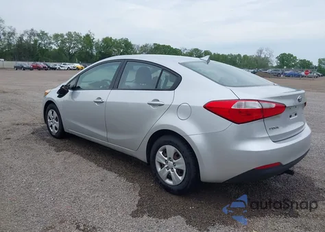 2014 Kia Forte Lx из США, поврежденный, VIN KNAFK4A63E5114418